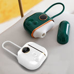 Portable Dual Function Personal Relax Kit, LCD Display Soft Silicone Massager Set with Magnetic Charging Storage Case, Quiet Waterproof Daily Self Care Accessory