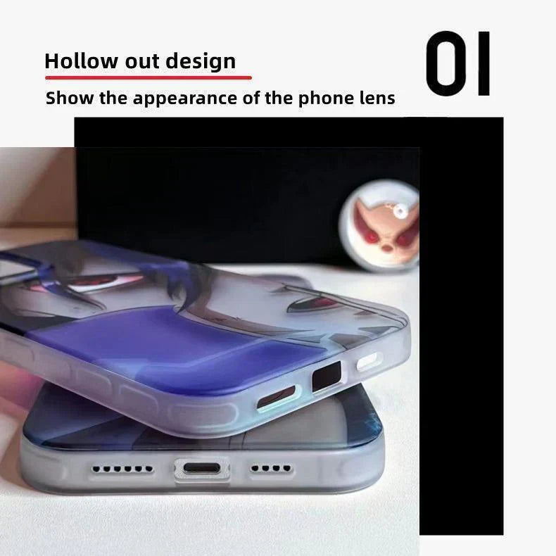 Sasuke/Kakashi iPhone Beautiful Trend silicone anti-collision case