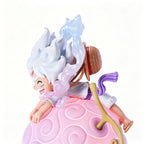 One Piece Luffy Gear 5 Nika Devil Fruit LED Night Light, Anime Luffy Figure Lamp