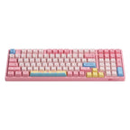 One Piece Chopper Pink Mechanical Keyboard, 108-Key RGB Backlit Gaming Keyboard