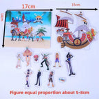 Luffy Straw hat pirates acrylic standing sign decoration