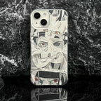 Sasuke/Itachi iPhone silicone crash-resistant phone case