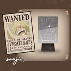 Luffy/Zoro/Nami Luminous Wanted Poster Blind box