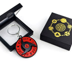 Naruto Sharingan Rotatable Keychain - Uchiha Anime Spinning Fidget Toy