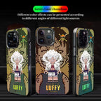 Luffy/Zoro iPhone silicone crash-resistant phone case
