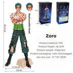 Luffy/Sanji/Zoro handsome character model sculpture