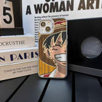 Luffy iphone refined trend silicone anti-collision phone case