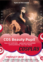 Sasuke/Itachi/Kakashi/Madara Sharingan cool cosplay decoration Beauty pupil Eyes