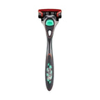 Demon Slayer Tanjiro Zenitsu Schick Hydro 5 Premium Razor, Anime 5‑Layer Manual Shaving Razor for Men