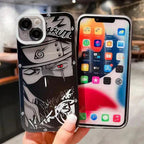 Uchiha itachi/Hatake Kakashi Apple silicone crash-resistant phone case