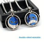 One Piece Necklace & Devil Fruit Enamel Pin Set | Anime Jewelry Gift Box
