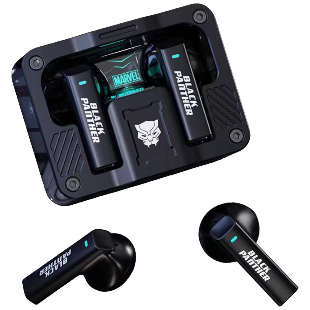 Marvel Iron Man Captain America Wireless Earbuds, Marvel Bluetooth Headphones with Charging Case