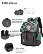 Tanjirou/Nezuko/Zenitsu/GiyuuSturdy Oversized Capacity Backpack