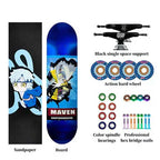 Boruto/Sarada Skateboard Professional skateboard Exquisite pattern skateboard