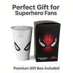 Marvel Spider-Man Cold Color Changing 304 Stainless Steel Cup Glow In Dark Eyes 700ml Large Capacity Iced Coffee Cold Drink Tumbler With Gift Box
