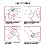 One Piece Luffy Arm Stretch Temporary Tattoo, Anime Cosplay Accessory for Men & Women