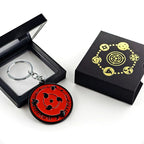 Naruto Sharingan Rotatable Keychain - Uchiha Anime Spinning Fidget Toy