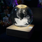 Sunny/Merry DIY rechargeable luminous crystal ball nightlight