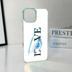 Jujutsu Kaisen Satoru Gojo LOVE Gradient Phone Case, Iridescent Hard Shell Cover