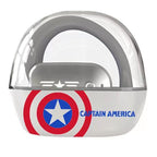 Marvel Iron Man Captain America Open-Ear Wireless Earbuds, Avengers Bluetooth 5.3 Air Conduction Headphones