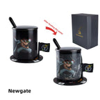 Luffy/Zoro ceramic cup that changes color when exposed to heat