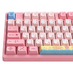 One Piece Chopper Pink Mechanical Keyboard, 108-Key RGB Backlit Gaming Keyboard