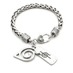 Naruto Leaf Village & Anti-Leaf Symbol Bracelet - Anime Cosplay Jewelry