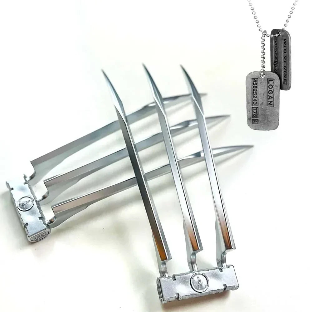 Wolverine Claw Blade Prop – 1:1 Superhero Cosplay Accessory
