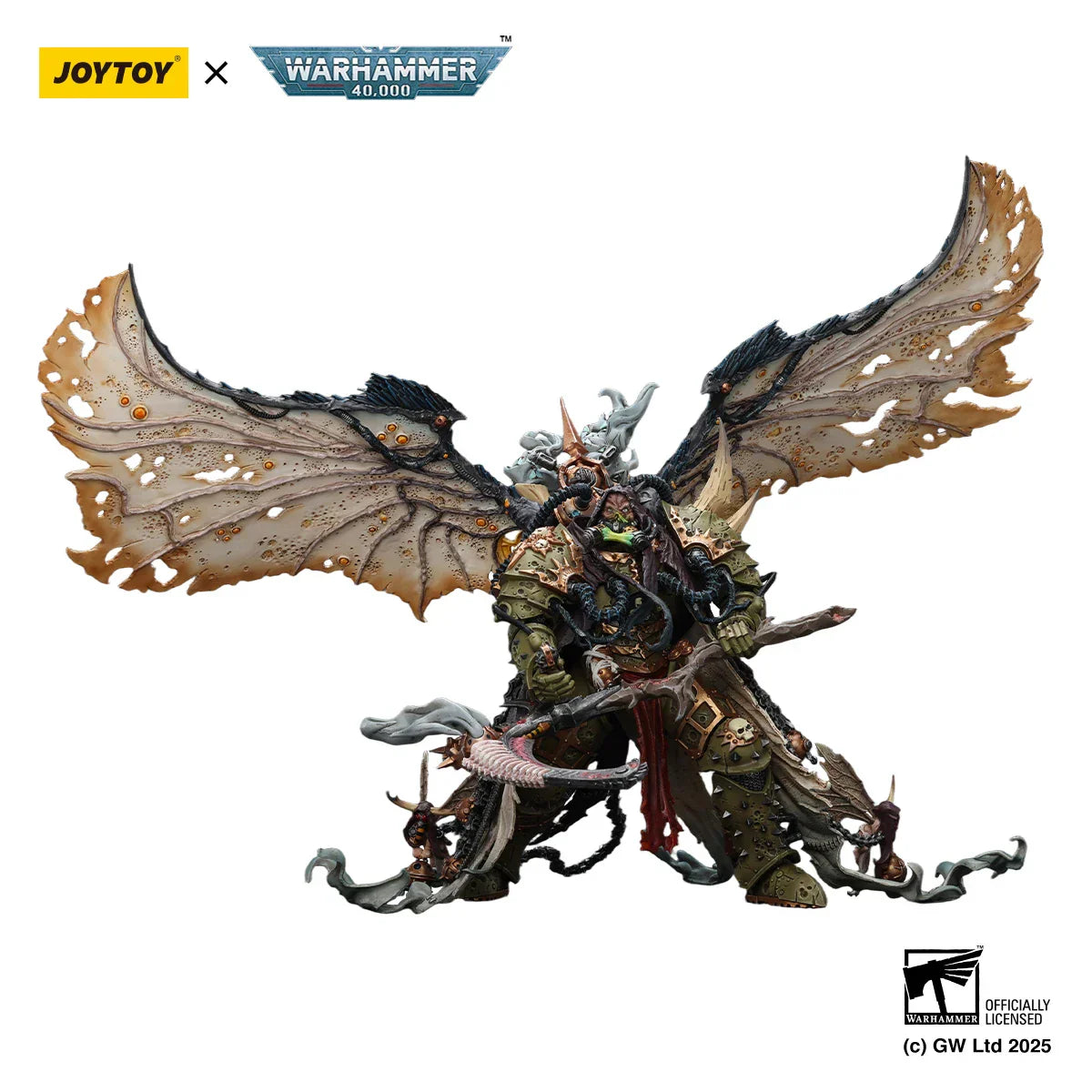 JOYTOY Warhammer 40K Mortarion & Death Guard
