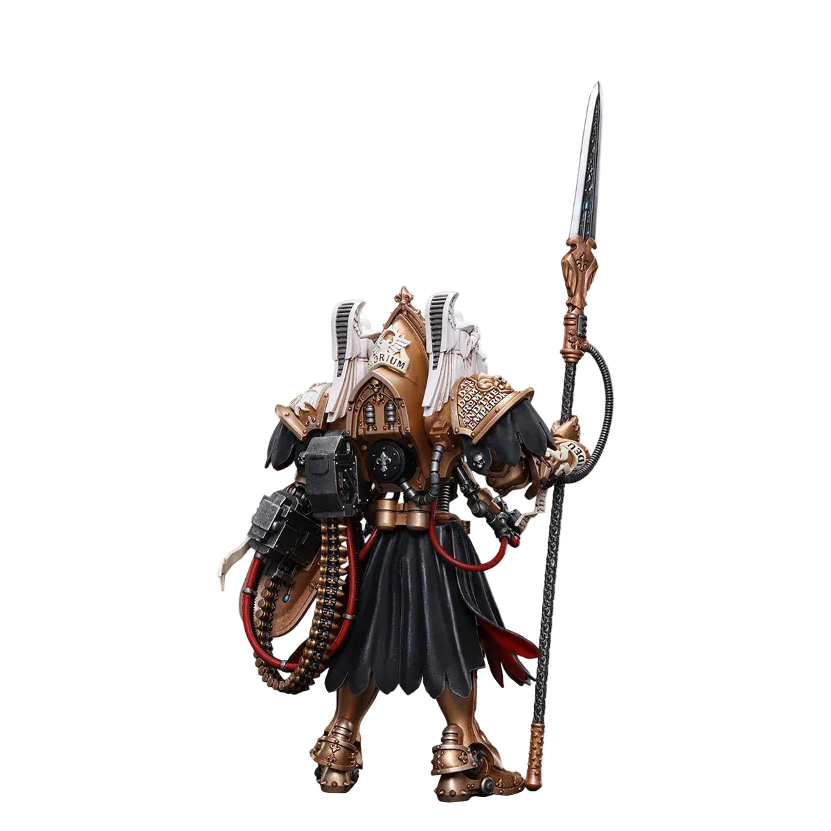 Warhammer 40,000 figurine with Joytoy branding on a white background