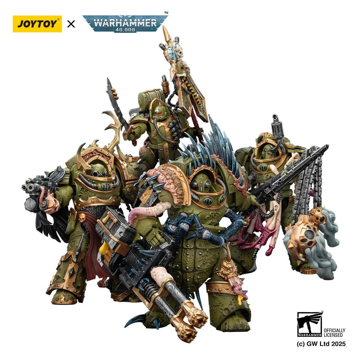 JOYTOY Warhammer 40K Mortarion & Death Guard