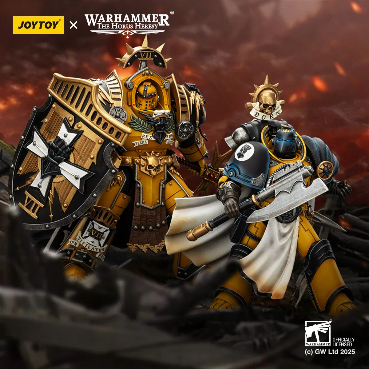 JOYTOY Warhammer 40K Imperial Fists Terminators