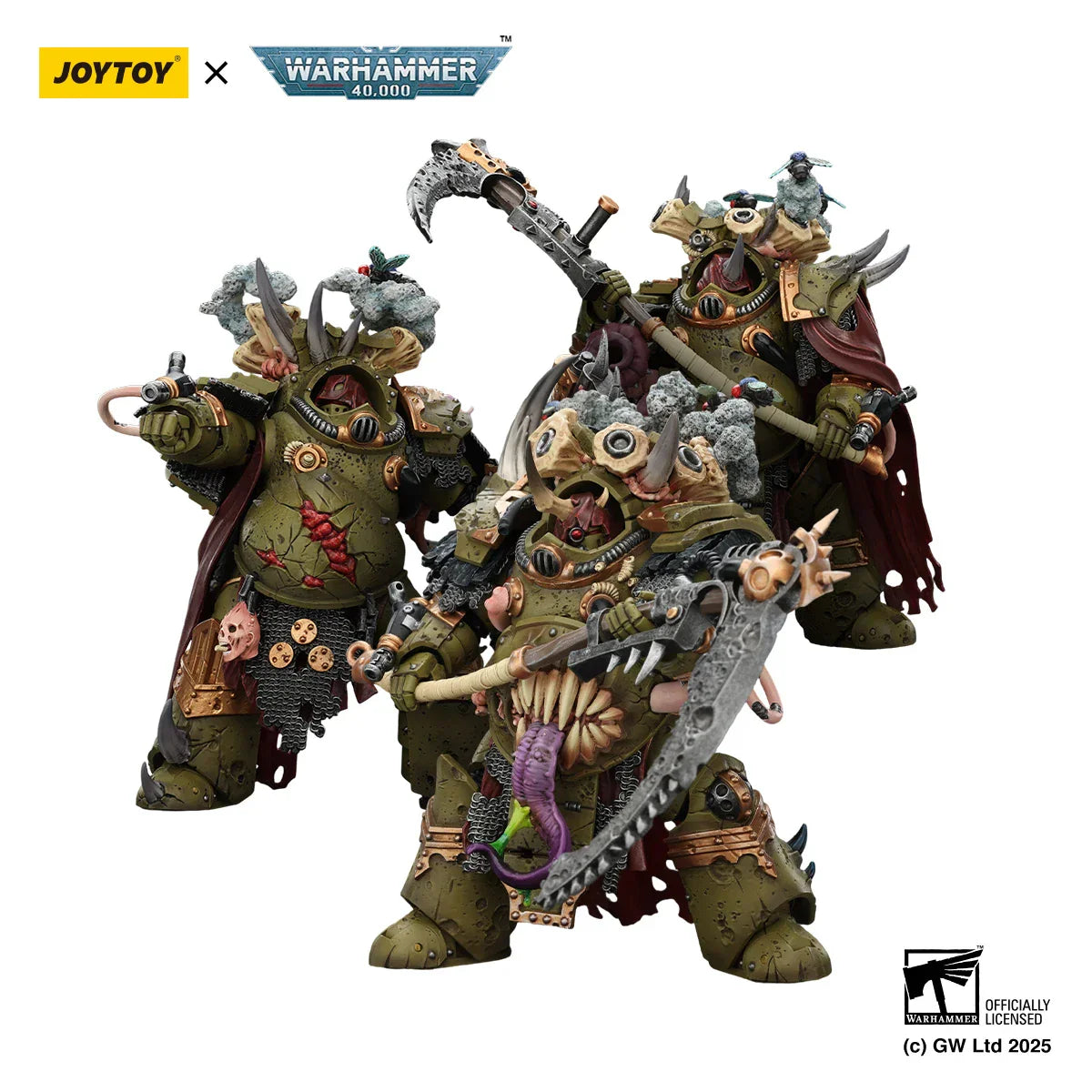 JOYTOY Warhammer 40K Mortarion & Death Guard