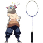 Tanjirou/Nezuko/Zenitsu/Inosuke theme badminton racket - activate blood sports tour
